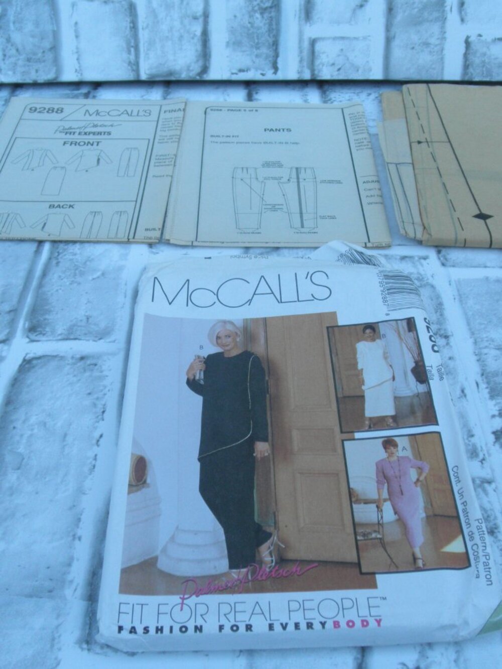 #9288 PRE-OWNED MCCALL'S UNCUT SEWING PATTERN MISSES TUNIC SKIRT PANTS SIZE 20